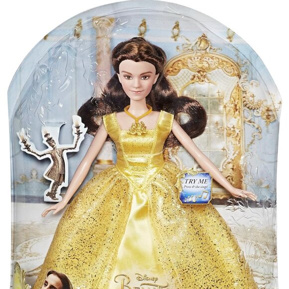New in Box Disney Beauty and the Beast Enchanting Melodies Singing Belle 11” - Picture 3 of 15
